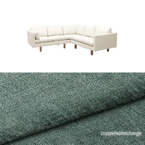 Klädsel till soffa Samsö hörnsoffa 5 sits Tyg Lemma Chenille - Bild 3