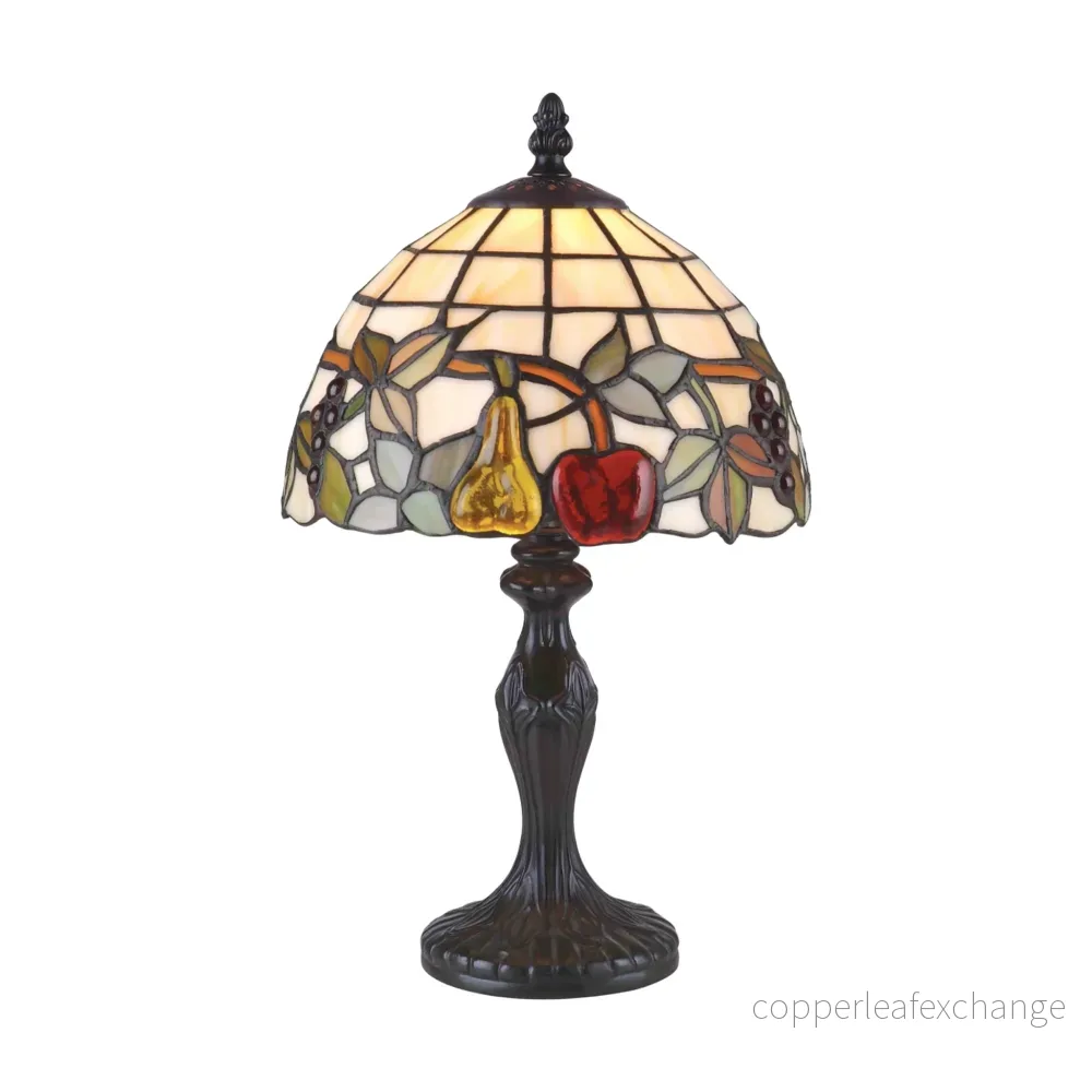 FRUKTER Tiffany Bordlampa. H:35cm