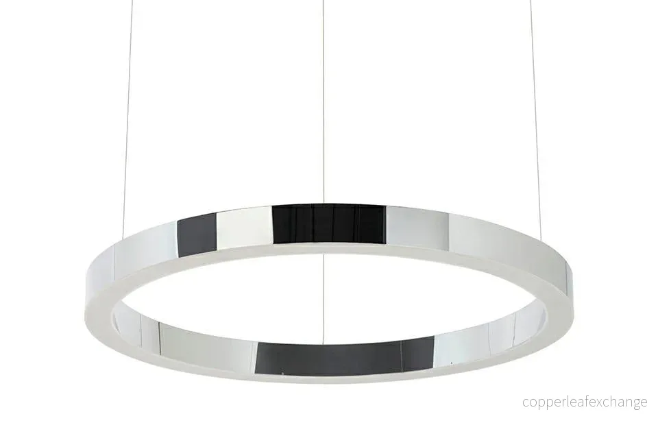 Taklampa - RING 60, silver