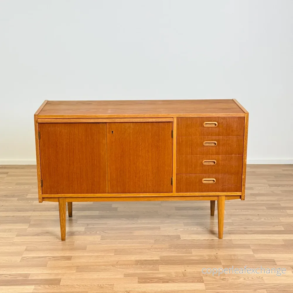 Sideboard, teak & ek, 1960-tal, Sverige