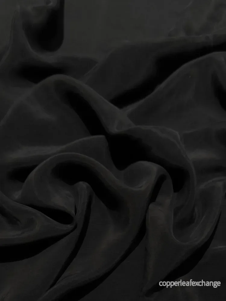 Cupro – Gloss – Brushed – Black