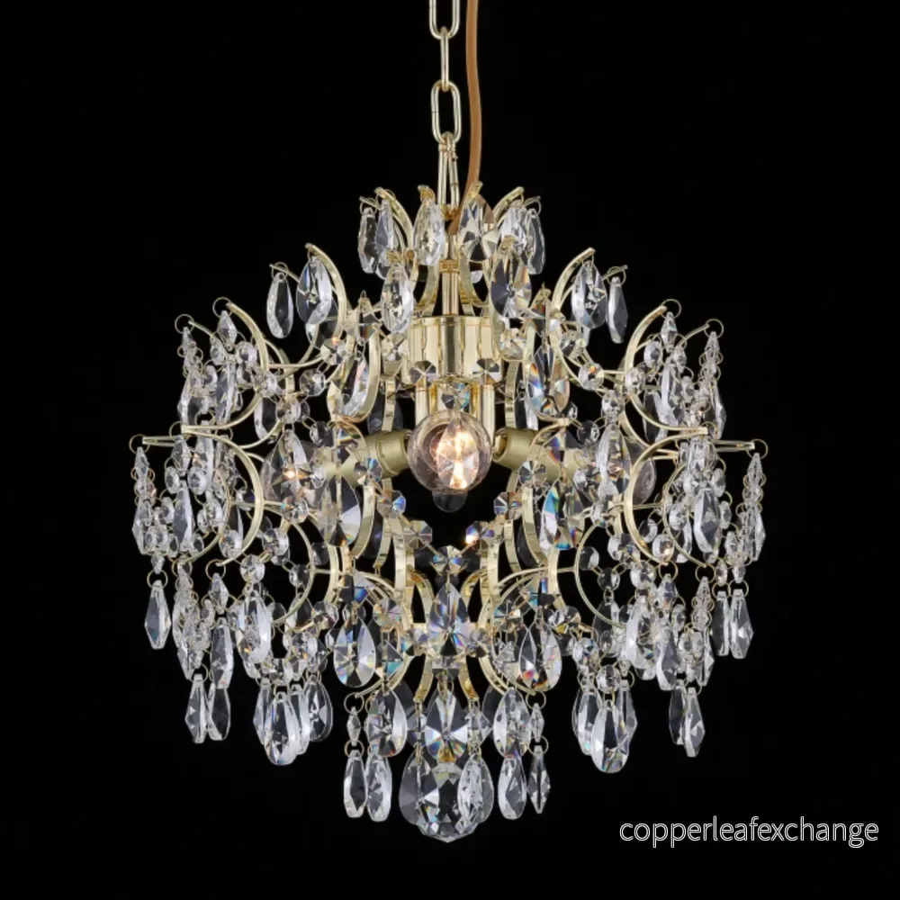 KATE BOLL KRISTALL - Guld. D34 - Bild 2