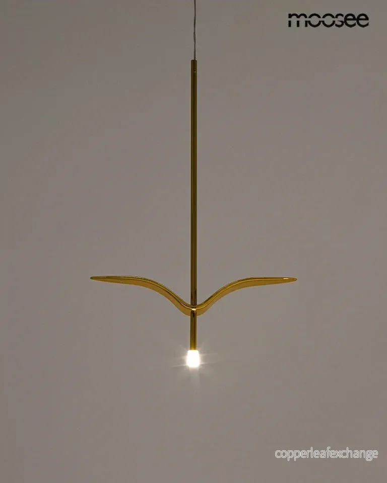 Taklampa MOOSEE - GAVI A, guld - Bild 3