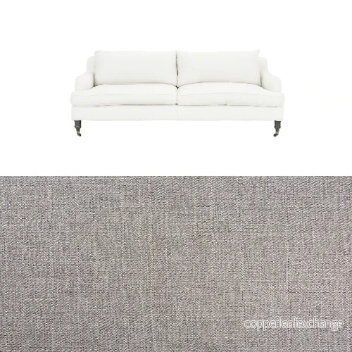 Klädsel till soffa Fogia Edward 2.5 sits svängd Tyg Linea - Bild 2