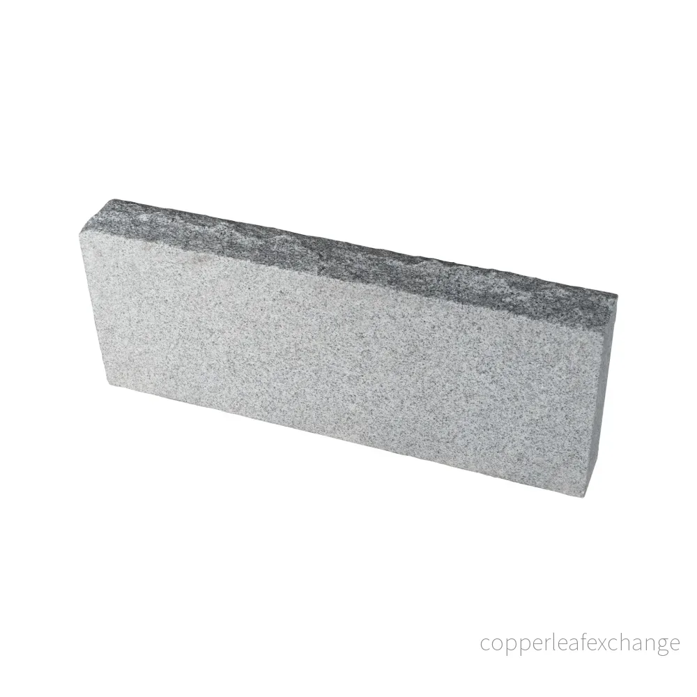 Granitkantsten Bergama RVB4 Combi Grå Rak 700-1100