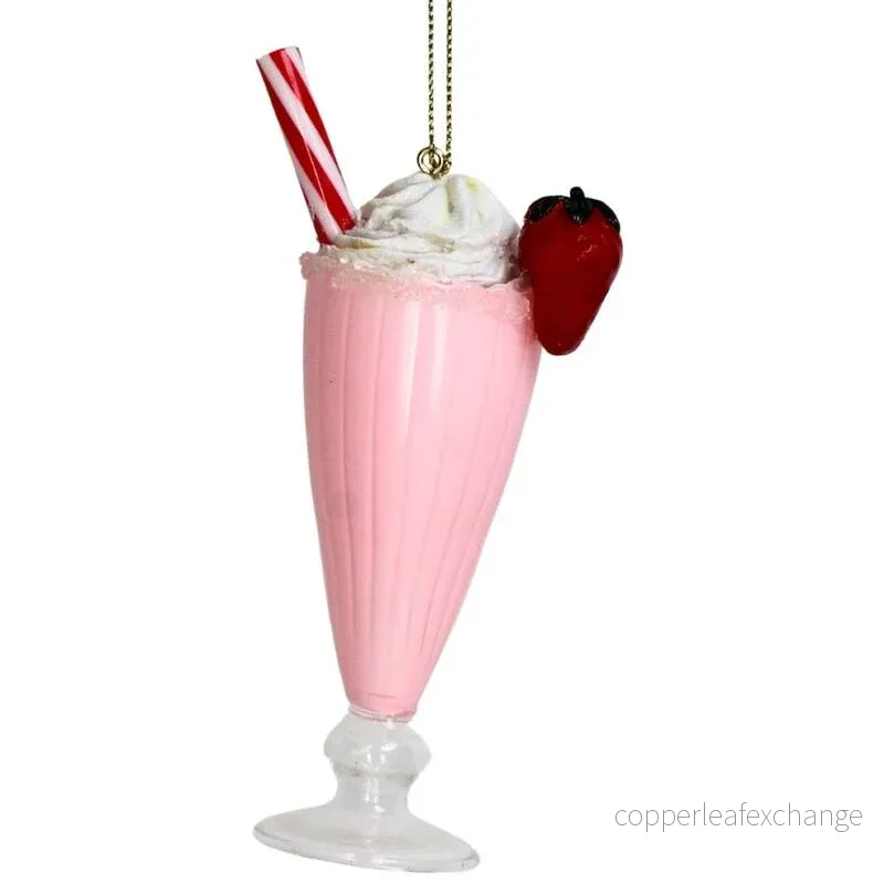 Julgransdekor MERRY MILKSHAKE (13 cm)
