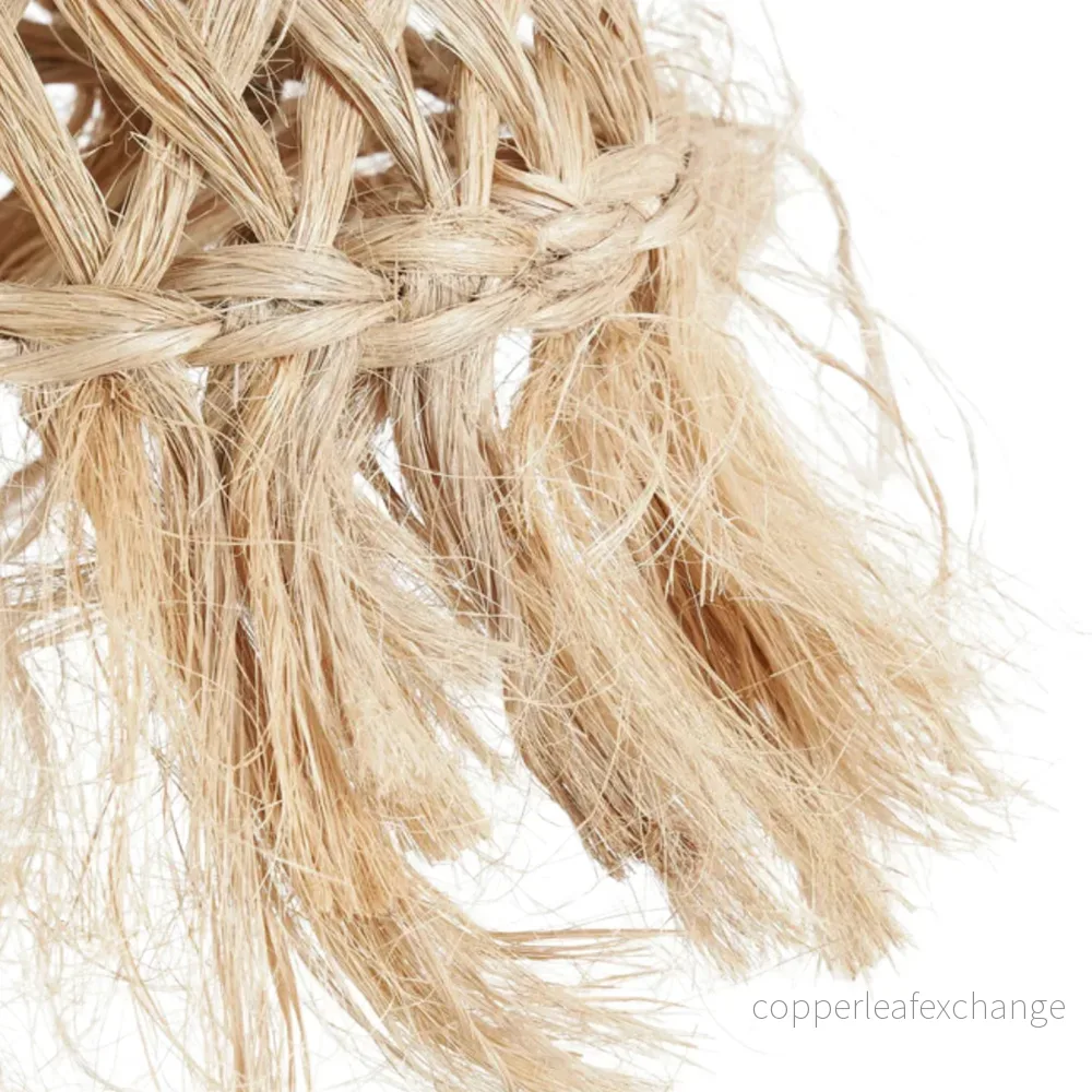 THE ABACA JELLY FISH PENDANT - Natural S - Bild 3