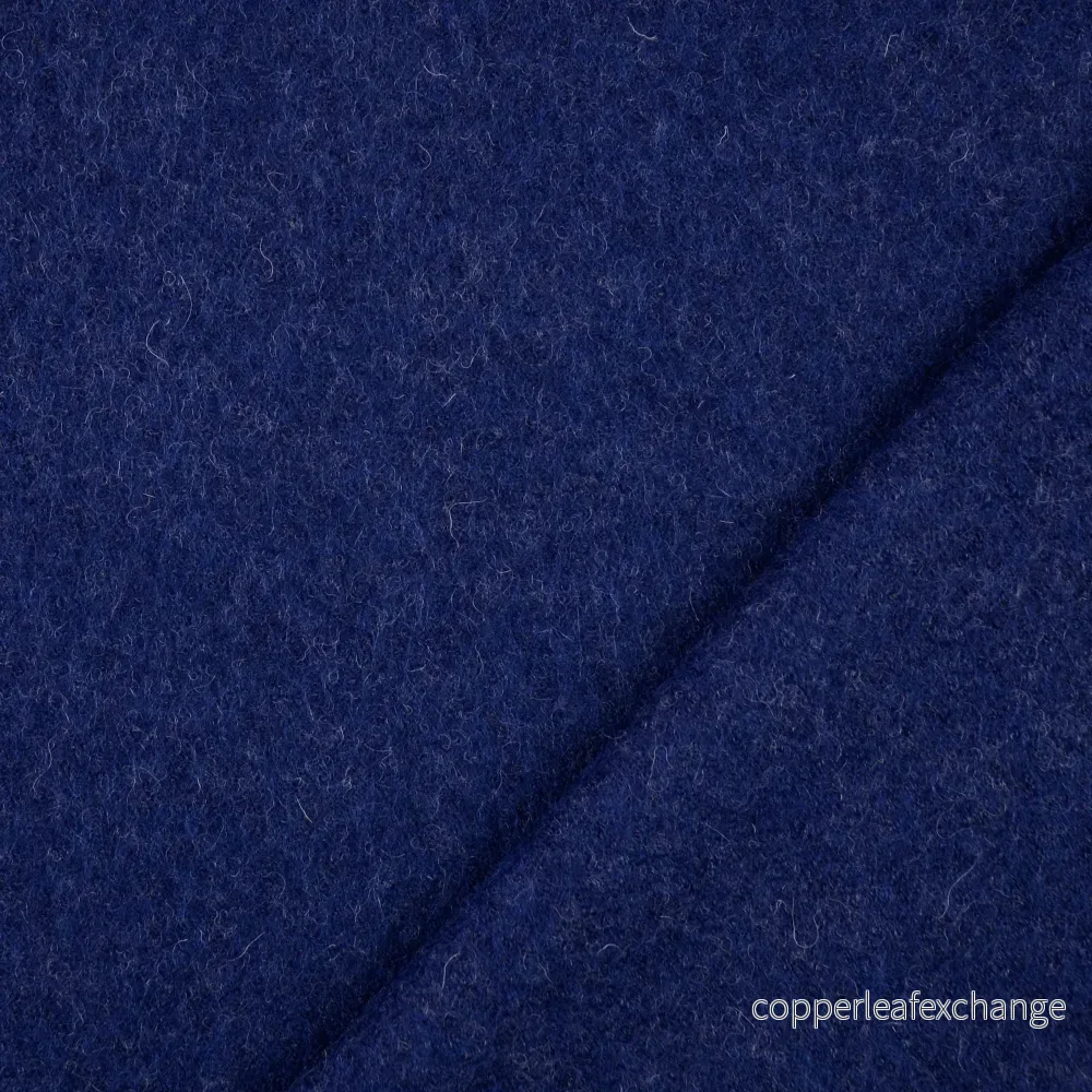 Boiled Wool - Walkloden - Navy - 1227 - Bild 3