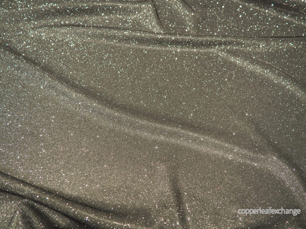Glitter Lurex Dark Grey 068 - Bild 2