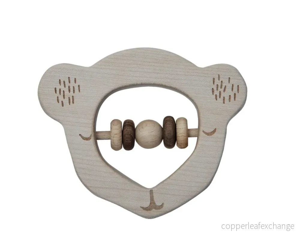 Wooden Story träskallra & bitring – koala Wooden Story träskallra & bitring – koala