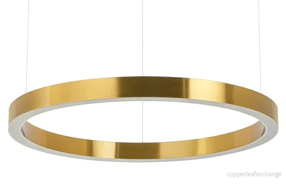 MOOSEE hängande lampa RING 80 guld