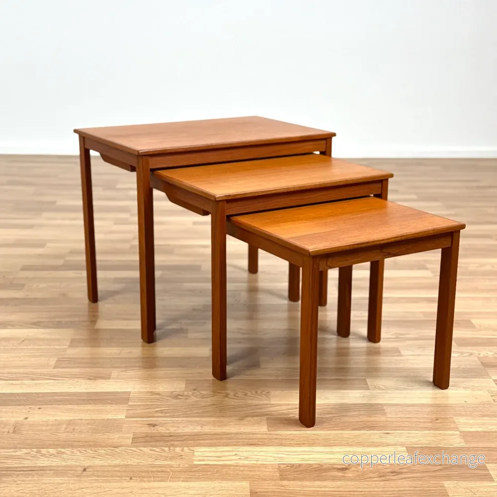 Satsbord i teak, Danmark 1960-tal