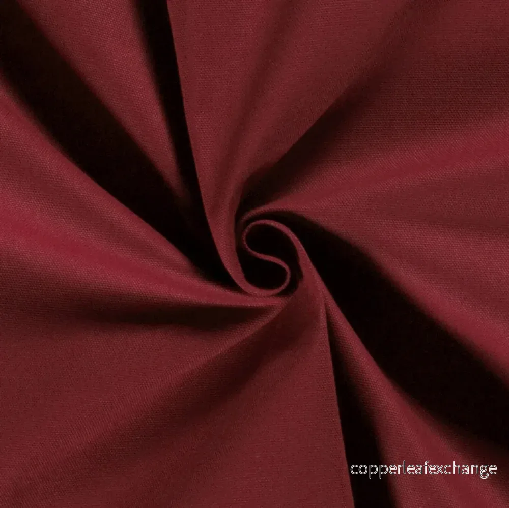 Canvas – Cotton 245g – Dark Red – 018 Canvas – Cotton 245g – Dark Red – 018