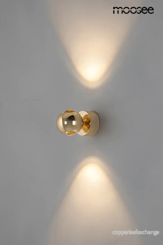 Vägglampa MOOSEE - EOS, guld - Bild 2