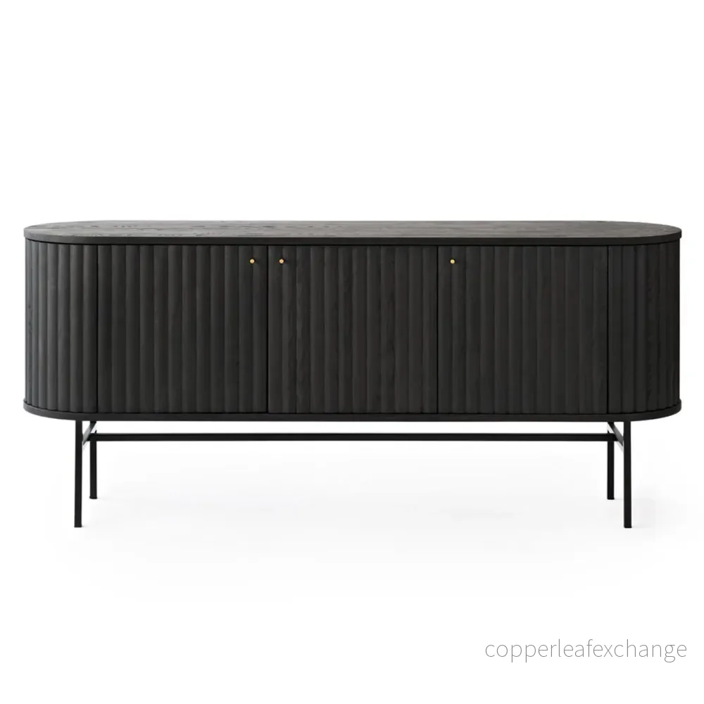 Sideboard Velvet, Svartoljad Ask Sideboard Velvet, Svartoljad Ask