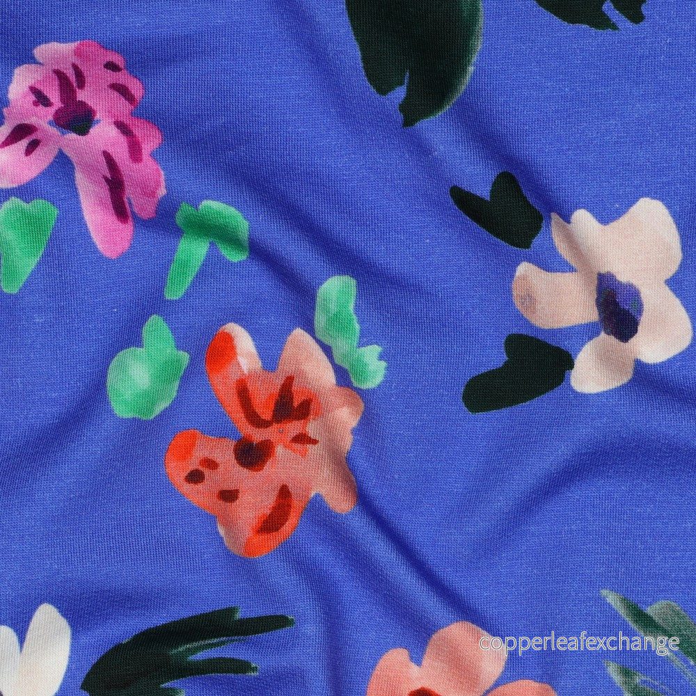 Nerida Hansen - French Terry - Colette - Cotton - Light Blue - Bild 2