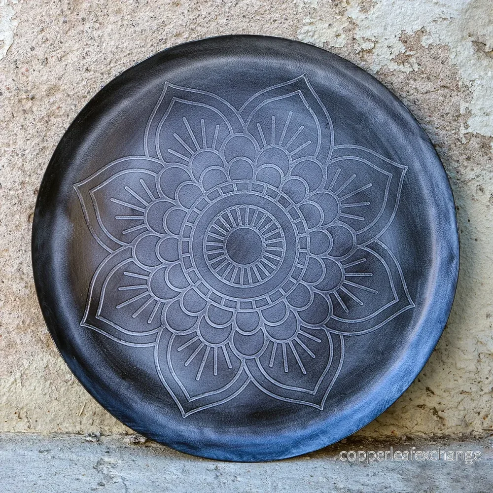 Fat mandala svart-vit Fat mandala svart-vit
