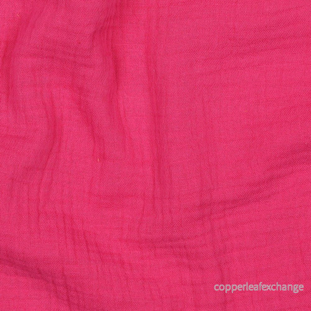 Muslin – Cotton – Double gauze – Fuschsia – 59.057
