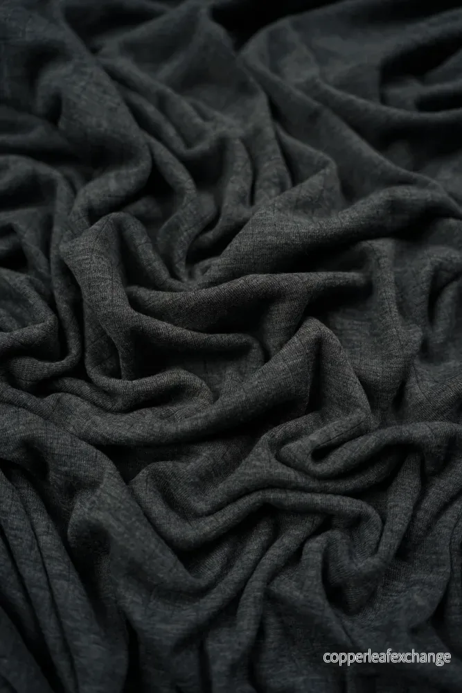 Deadstock – Merino wool – Jersey – Ribbed – Gray – DT15 Deadstock – Merino wool – Jersey – Ribbed – Gray – DT15