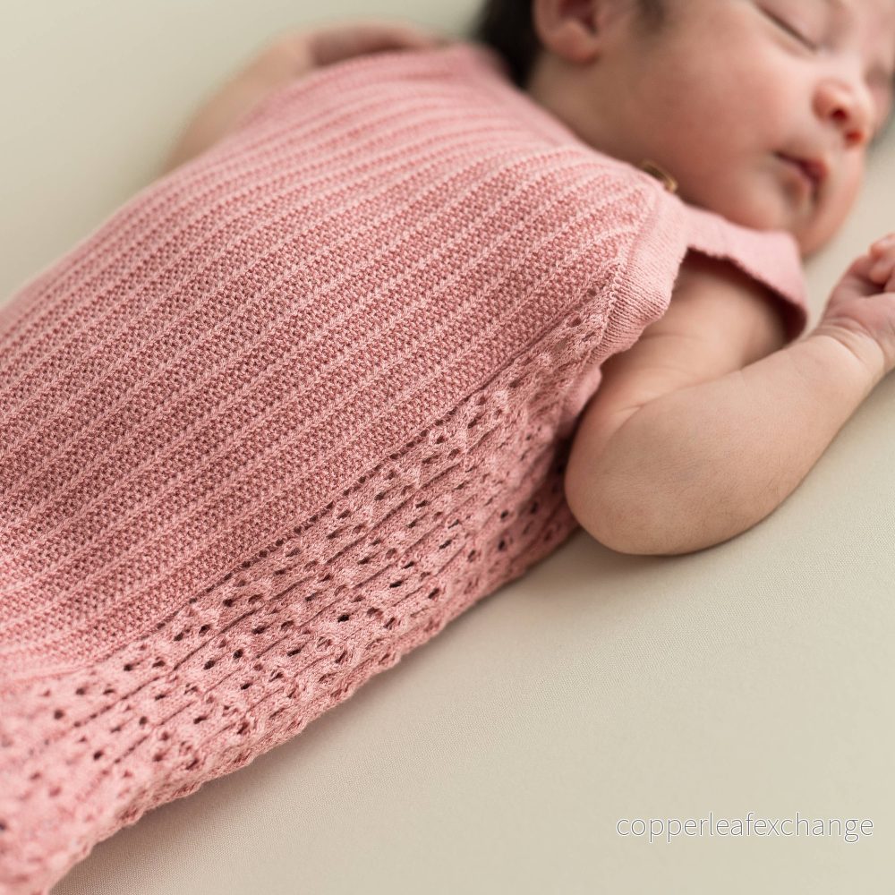 Babyromper Bubblegum Pink i ekologisk bomull | Micu Micu - Bild 3