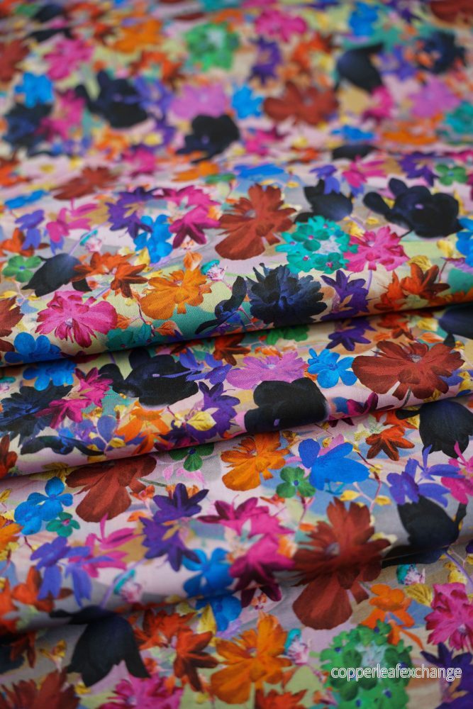 Liberty – Tana Lawn – Cotton – Futuristic Floral A Liberty – Tana Lawn – Cotton – Futuristic Floral A