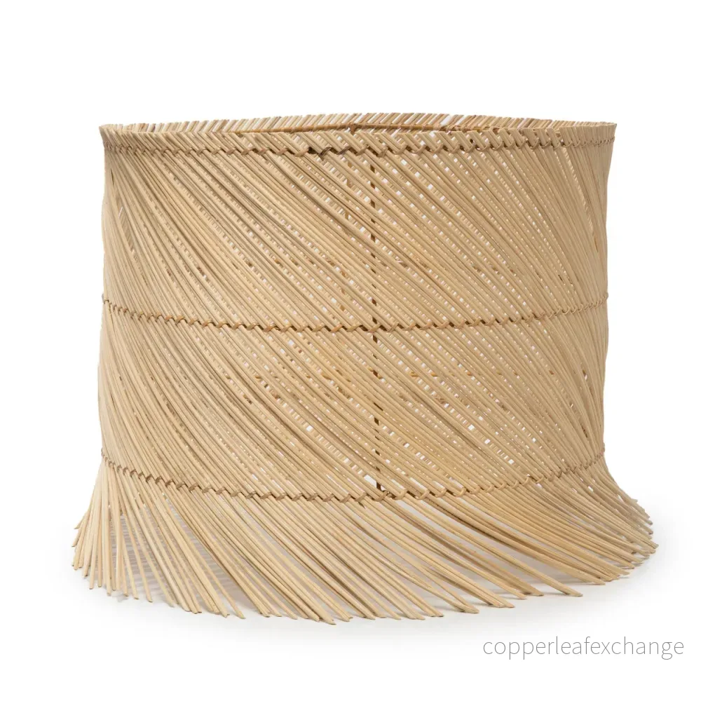 THE RATTAN TABLE LAMP SHADE – Natural