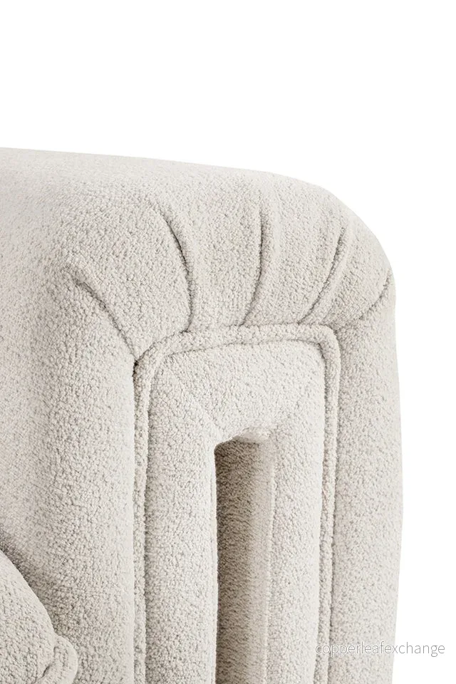 Soffa - KELLY 3-SITS, beige - Bild 3