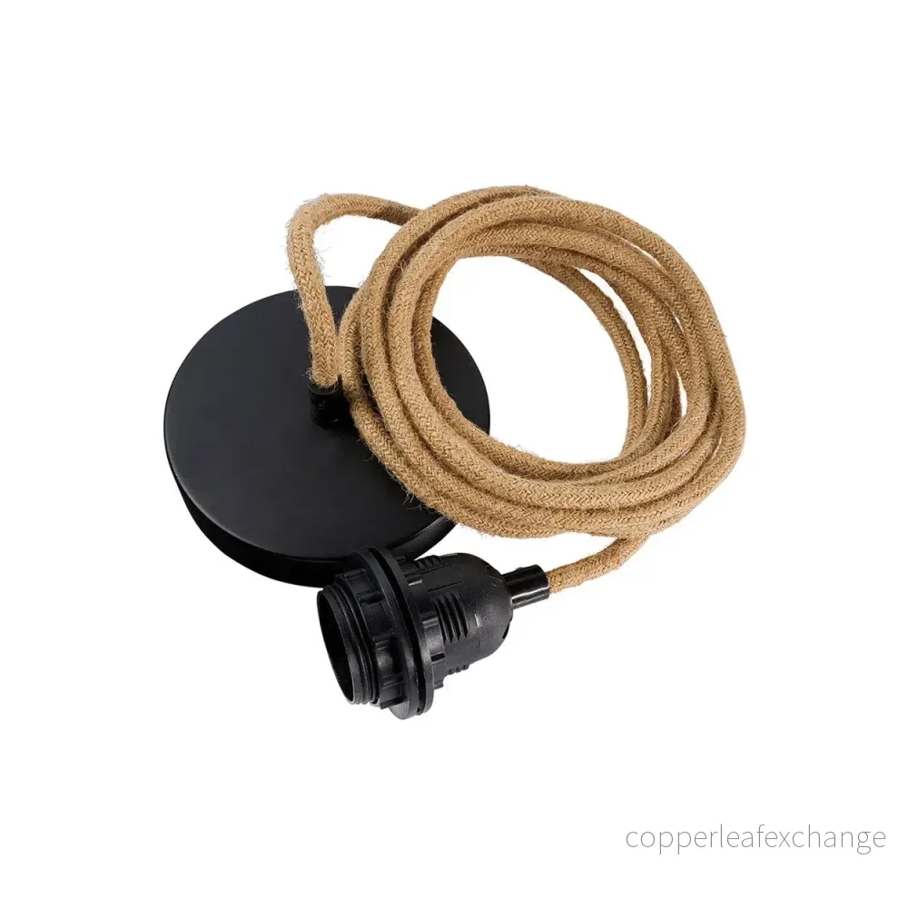 FITTING LAMPS CEILING- Natural Black 1 Fitting FITTING LAMPS CEILING- Natural Black 1 Fitting