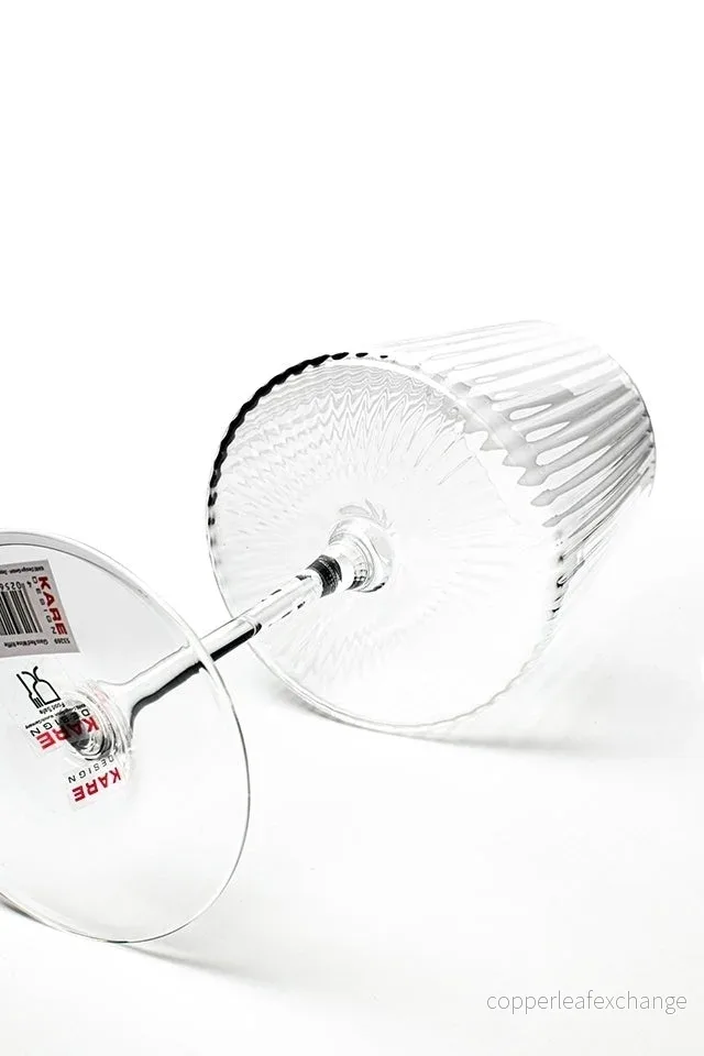 Vinglas KARE DESIGN - RIFFLE, 760 ml, transparent - Bild 3