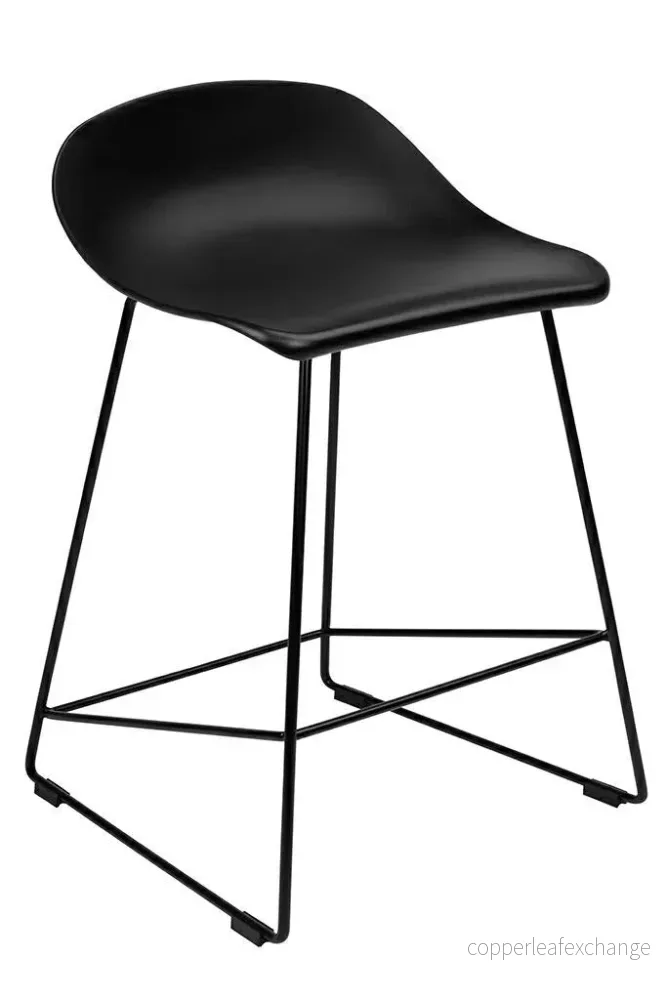 Barstol – ROLF 66 cm, svart Barstol – ROLF 66 cm, svart