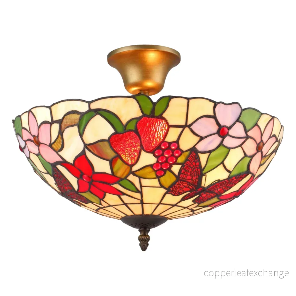 BALI Tiffany Plafond. Diam 40cm - Bild 2