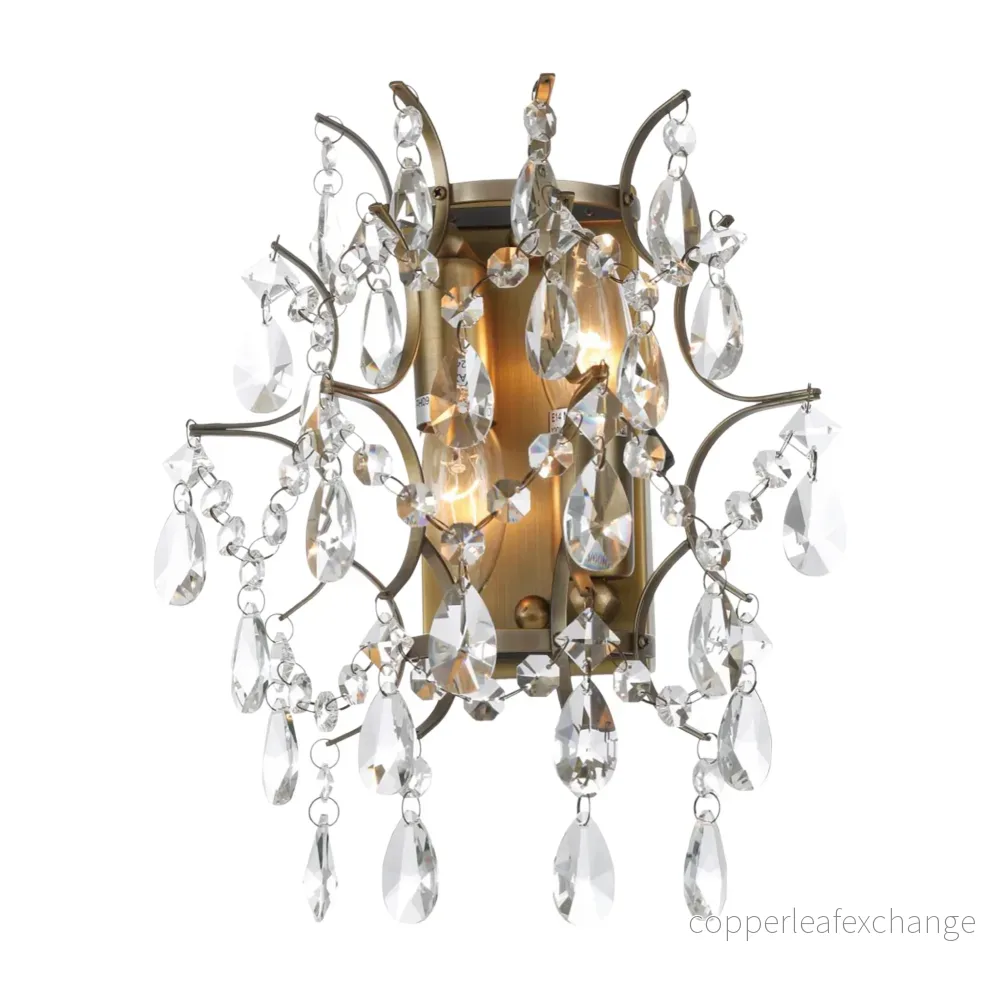 KATE BAROCK LAMPETT – Antik Mässing. B15xH28xD25 KATE BAROCK LAMPETT – Antik Mässing. B15xH28xD25