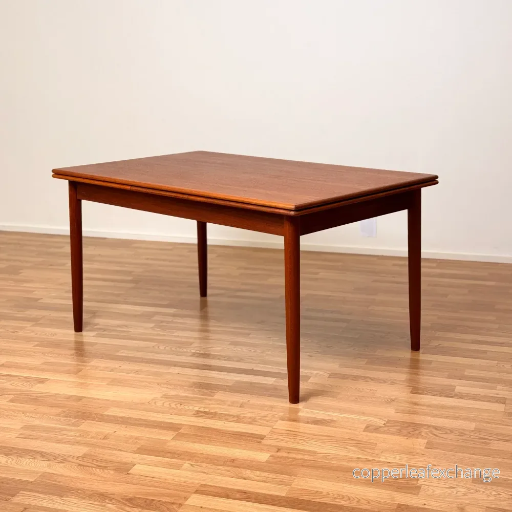 Matbord i teak, 1950-60-tal, Danmark