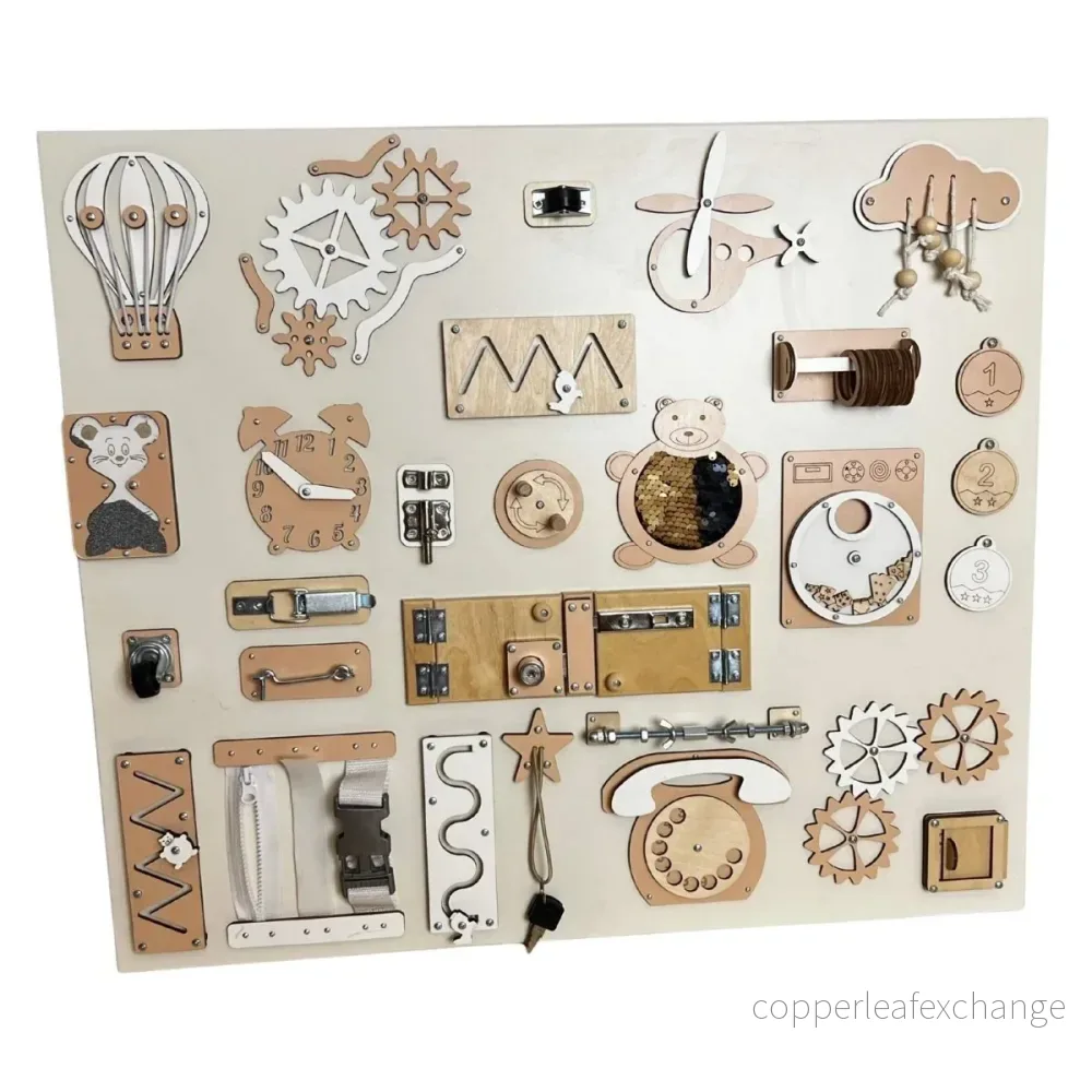 Stor Montessori-aktivitetsbräda – 60 × 70 cm - Bild 3