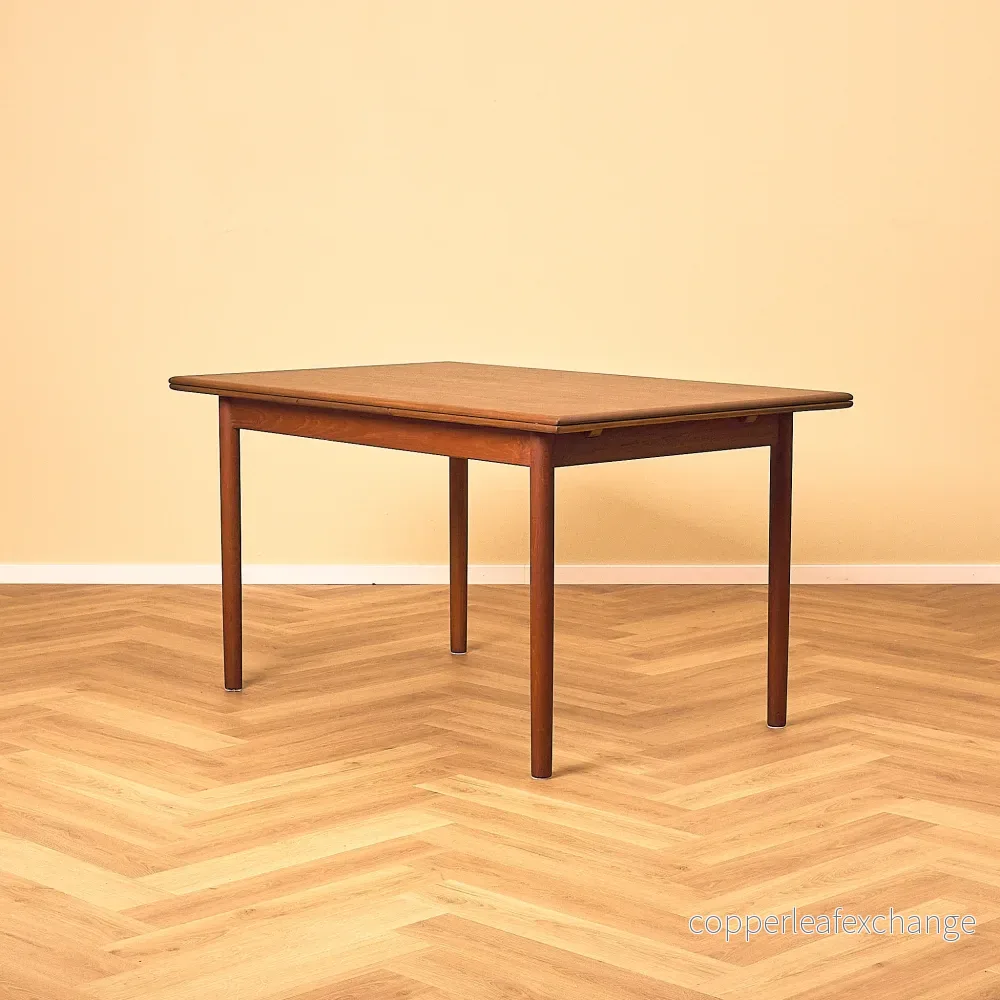 Extendable Danish Teak Dining Table