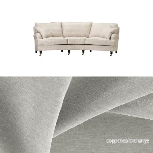 Klädsel till soffa Englesson Howard 3.5-sits medium svängd Tyg Geneva