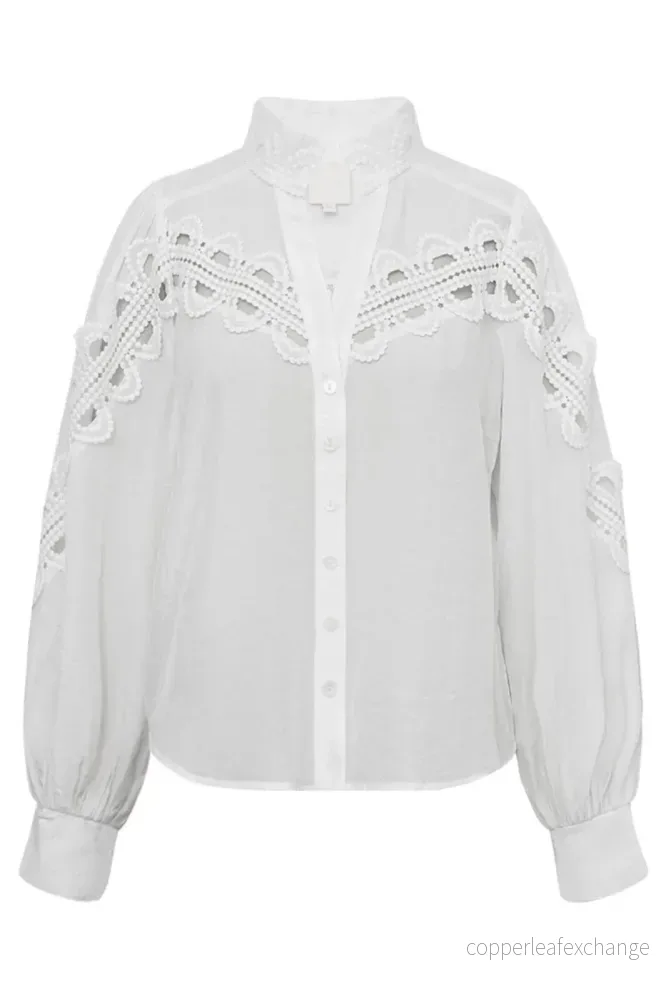 CessiaGO Blouse off White