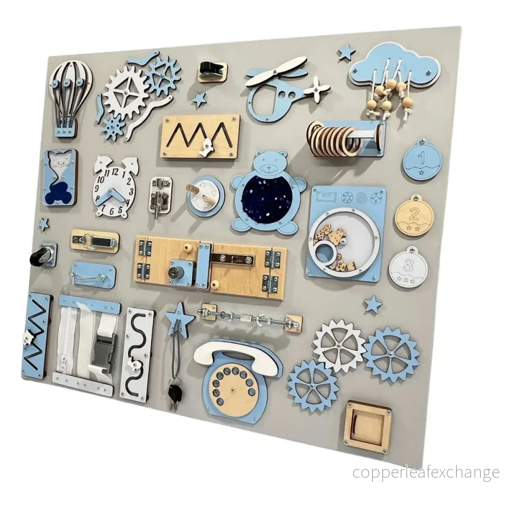 Stor Montessori-aktivitetsbräda – 60 × 70 cm - Bild 2