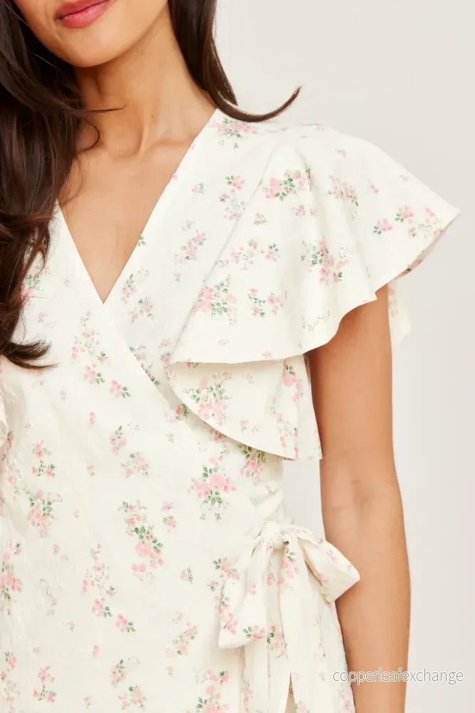 Dry Lake Shauni Dress Pink Flowers - Bild 3