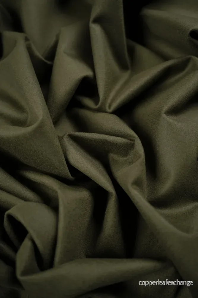 Deadstock – Coat – Wool, Synthetic Back – Forest Green/Black – DY137
