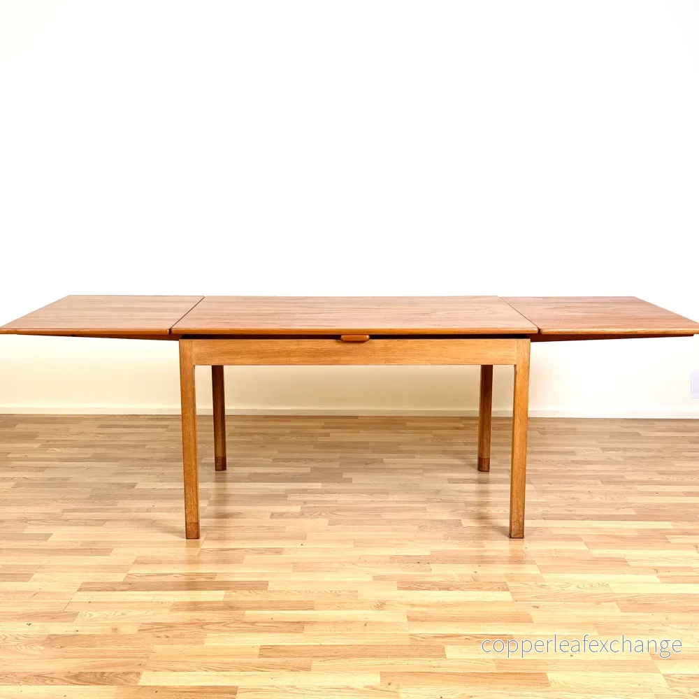 Matbord i teak/ek av EJ Möbler, 1950-60-tal, Danmark - Bild 2