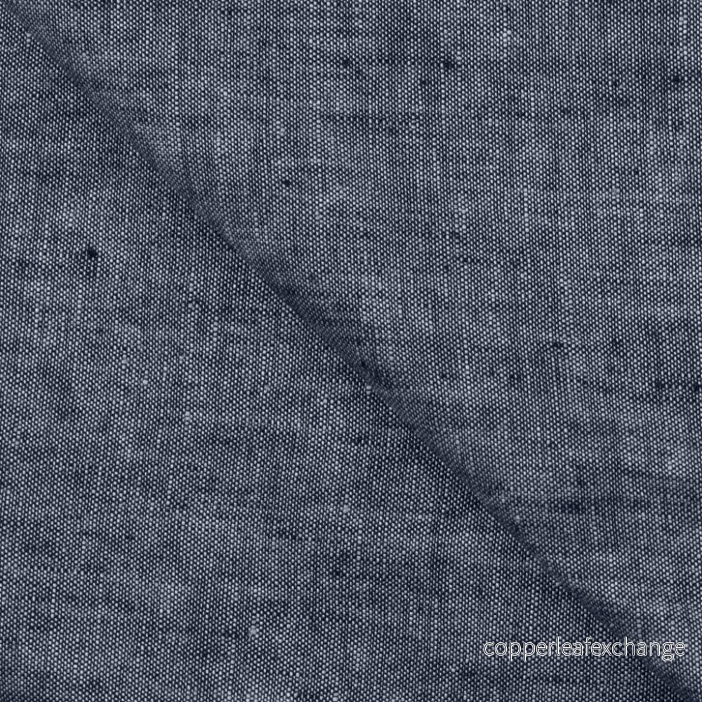 Yarn-dyed Linen – Navy 008 Yarn-dyed Linen – Navy 008