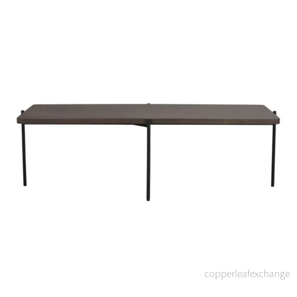 Soffbord Shelton, brun ask