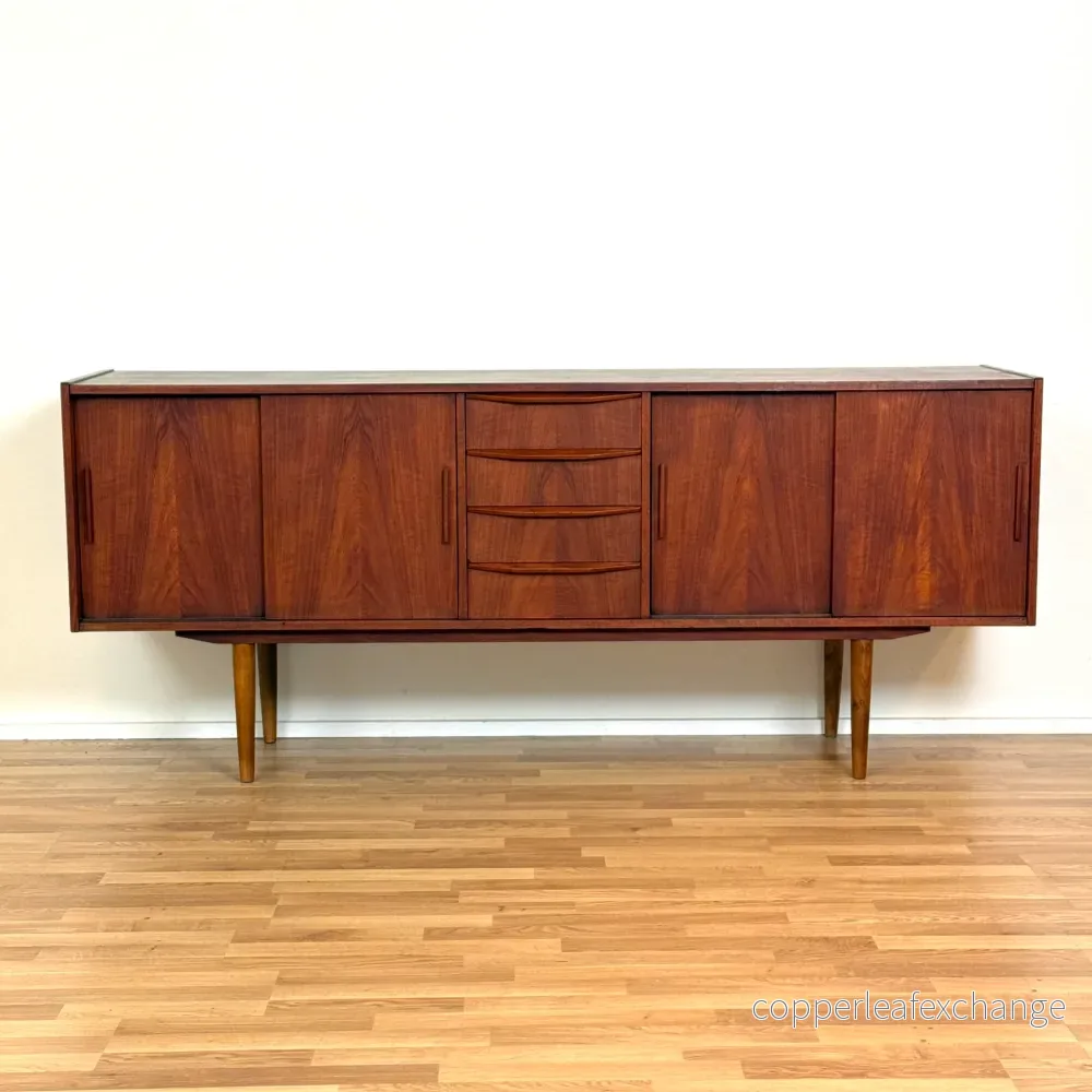 Skänk i teak, 1950-60-tal, Danmark