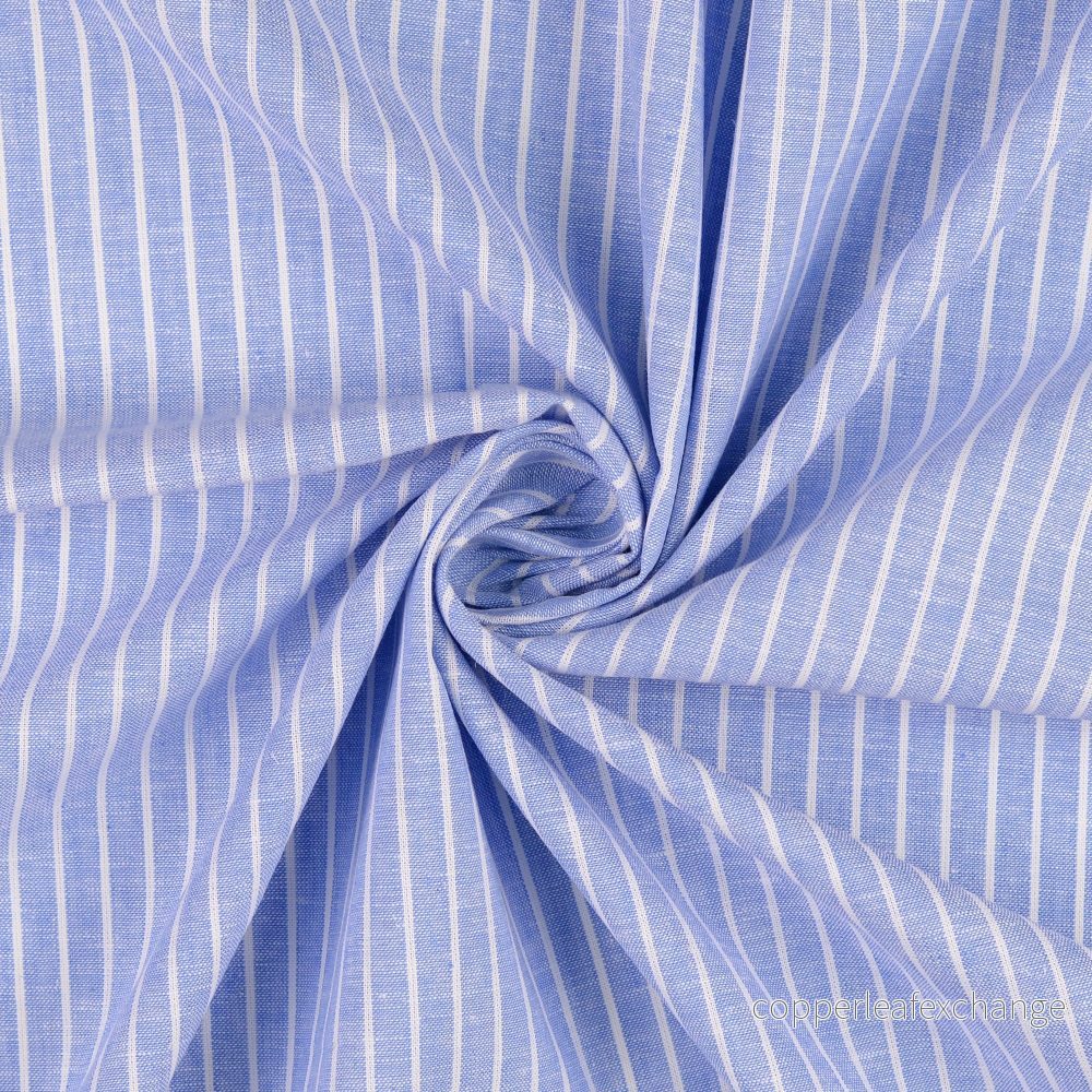 Striped – Linen, Cotton – Light Blue – 5029