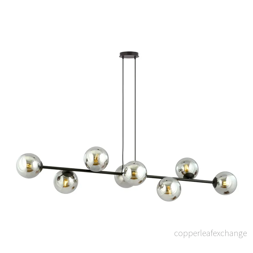 TAKLAMPA ROSSI 8 - Svart 130cm - Bild 2