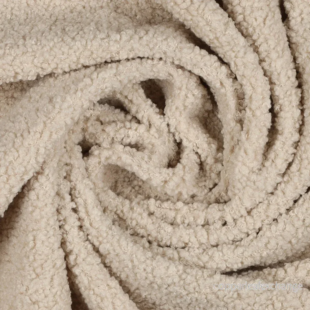 Teddy – Faux fur – Polyester – Light Sand – 005