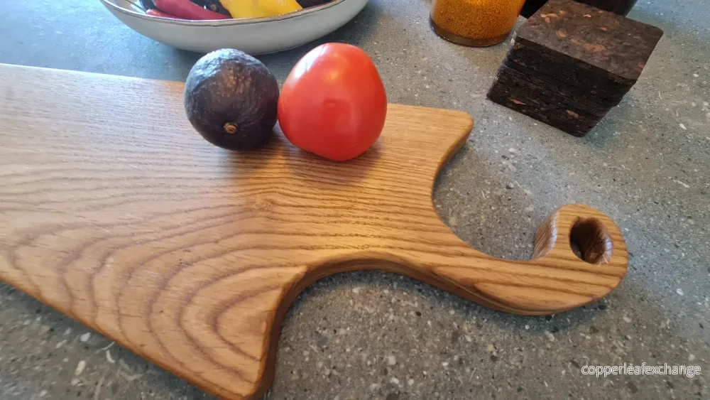 Design skärbräda i massiv Ek - Bild 2