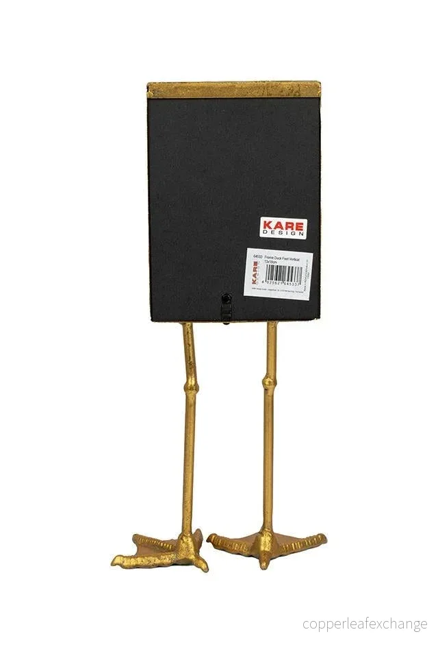 Fotoram KARE DESIGN - DUCK FEET VERTIKAL, 13x18 cm, guld - Bild 2