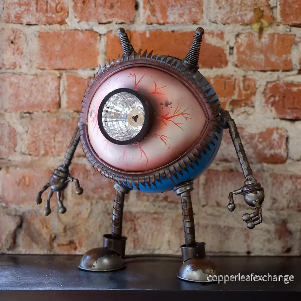 MK-IV Winston - Robot "Ögat" med solcellslampa - Bild 2